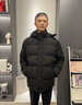 俞兆林中老年人羽绒服男短款冬装爸爸装加厚款防寒保暖爷爷衣服冬季外套 短款黑色 XL （130-145斤）穿 实拍图