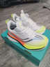 回力瑞赤兔Pro儿童专业跑步鞋男秋季皮面防水中7大童学生版轻便运动跑鞋 白桔绿【送太空手表】 网面透气 36 实拍图