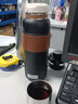 格律（GELU）焖茶杯大容量保温杯户外水杯全钢随行杯316不锈钢长效保温 绅士黑-600ml 实拍图