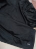 李宁（LI-NING）短袖男速干衣T恤一体织工艺紧身透气弹力跑步健身篮球运动装备 黑色-059-5 L（120-140斤） 实拍图