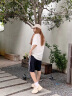 达芙妮厚底老爹鞋女2026秋季新款女鞋小个子增高休闲运动鞋女网面鞋 杏色【四季款】 37 实拍图
