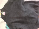 恒源祥100%羊毛衫男士半高领毛衣加厚针织上衣15001032 深灰 175/92A  实拍图