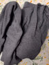 七匹狼V领秋衣秋裤男士纯棉保暖内衣套装青年薄款打底全棉毛衫线衣线裤 【V领套装 百分百纯棉】深麻灰 XL (175)推荐 130-150斤 实拍图