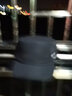 歌希尼尔帽子男春秋鸭舌帽军帽韩版平顶帽男士秋冬百搭休闲夏季女中老年帽 黑色 M 58cm中码适合56-59头围 实拍图