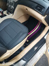 梦选（MENGXUAN）奥迪A6L A4L Q3Q2Q5L座套坐垫全包围真皮座垫四季通用汽车座椅套 神秘黑色【360°全包围定制】 适用于奥迪全系新老款定制专车专用座套 实拍图