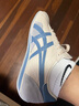 Onitsuka Tiger鬼塚虎男女款中性鞋子复古舒适运动休闲鞋男RUNSPARK 米色/蓝色-250 40 实拍图