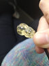 金石灵天然黄水晶貔貅吊坠男女款水晶玛瑙情侣项链送男生女生蛇年礼物 黄水晶貔貅吊坠【小号】 实拍图