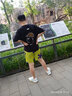NASALIKE联名短裤男夏季外穿浴场沙滩宽松潮牌休闲冰丝速干运动五分裤 派大星男女 果绿 4XL 170-190斤 实拍图