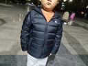361°儿童轻薄羽绒服25冬男女中大童防风保暖外套N32341901 黑140 实拍图