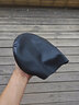 361°游泳帽男女士成人防水大号护耳舒适不勒头专业硅胶训练泳帽 黑色 实拍图