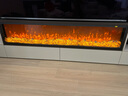 上点 定制壁炉装饰柜客厅火焰光电子壁炉仿真火焰芯壁炉家用嵌入式欧式 长1800高345厚180装饰无外边框 实拍图