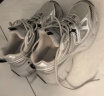 奥古狮登（Agsdon）老爹鞋女夏季厚底增高运动鞋女学生时尚女鞋 L233196 银色 38 晒单实拍图