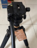 轻装时代Q222C三脚架单反相机佳能摄影摄像手机直播支架 碳纤维专业微单轻便携旅行视频拍照三角架手柄云台 Q222铝合金（手柄云台） 实拍图