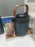 艾曼格（IMOGY）德国艾曼格陶瓷内胆焖茶壶保温泡茶壶老白茶闷泡壶茶水分离提梁壶 黛青色1000ml【茶仓+陶瓷内胆】 实拍图