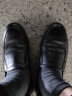 木林森（MULINSEN）男鞋商务休闲头层牛皮软底透气套脚驾车皮鞋 L223233 晒单实拍图