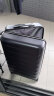 90分行李箱20英寸商务登机箱拉杆箱旅行箱密码箱箱子莱茵河灰色 实拍图