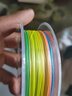 杰米仕（JMISI）日本进口12编pe线路亚线鱼线主线高密度编织大力马路亚专用微物线 真12编PE线【十米一色】108米 1.2号 实拍图