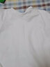 米度丽孕妇上衣春秋打底衫宽松大码长袖卫衣中长款T恤春秋孕妇装60165 米白色 L（建议100-140斤左右） 实拍图