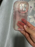巴蒂尼 粉色水墨晕染iPhone手机壳苹果手机保护套全包摄像头硅胶软壳情侣男女防摔卡通可爱个性 【透粉】波浪边气囊防摔 iPhone 14 Pro 实拍图