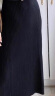 GOBI戈壁简约套头内搭紧身修身长袖中长款女针织连衣裙 黑色81 L 晒单实拍图