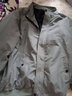 法蒙泽【两件装】外套男春秋季新款国潮休闲立领夹克外套抗皱免烫上衣服 墨绿色+同款白T 2XL 实拍图