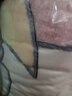 南极人（Nanjiren）冬季牛奶绒四件套加厚珊瑚绒被罩双面法兰绒床上用品加绒被套罩 橘子花【双面加绒】BBYL 1.8m床四件套 床单款 -被套200x230cm 实拍图
