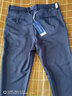 罗蒙（ROMON）抗皱休闲裤男士高弹力西装裤夏季薄款免烫冰丝裤商务中青年裤子男 藏青+黑色【春秋厚款】 33 (140-150斤) 实拍图