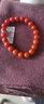 语唐保山南红玛瑙手串本命年手链云南佛珠柿子红男女款 【收藏级 一物一证】9mm 实拍图