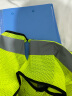 卓防反光背心反光衣建筑施工地警示交通马甲工作服安全服定制logo印字 荧光黄（网格款带口袋） 晒单实拍图