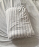 MUJI 棉天竺 被套 床上用品 被罩单件被单纯棉全棉 混米色×混米色条纹 双人用 200cm*230cm 用 实拍图