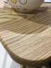 巨齐餐桌家用小户型轻奢简约现代桌子出租房用长方形饭桌餐饮商用桌椅 胡桃色(送货上门) 100cm 长 60cm宽 75cm高 单桌 实拍图