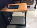 实木桌面板定制松木办公会议桌餐桌飘窗桌面吧台板电脑书桌板定做 松木板：120*60*5颜色可选 晒单实拍图