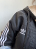 adidas双面穿加厚保暖仿羊羔绒夹克外套女装阿迪达斯官方三叶草 黑色 30 实拍图