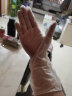 爱比适一次性手套洗碗食品级加厚厨房清洁家务手套 加长PVC手套 M码  晒单实拍图