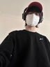 回力卫衣男圆领长袖t恤男印花加绒保暖打底衫男春秋冬上衣外套男装 实拍图