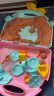 iDoon伦堡沙手工diy室内彩沙男女孩魔力玩具沙800g三合一盒装彩虹点心套装六一儿童节礼物 晒单实拍图