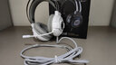 狼蛛（AULA） 电脑耳机头戴式耳麦 游戏电竞耳机吃鸡7.1笔记本电脑重低音有线降噪听声辩位 S602皎月白【USB+3.5接口】 实拍图