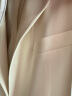 朗姿【三醋酸Basic衣橱】白色休闲职业西装外套2024夏新款小西服 白色 M 晒单实拍图