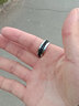 QMXD免费刻字链条戒指男款潮流单身戒潮男个性食指环可转动开瓶盖戒指 黑色默认发美9号其他留言 实拍图