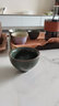 下功夫官窑铁胎冰裂纹茶杯茶具大号主人杯单杯陶瓷功夫茶品茗杯茶盏个性 官窑梅花大斗杯青色 实拍图