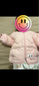 巴拉巴拉童装宝宝轻薄羽绒服婴儿外套儿童冬装造型可爱萌男童女童 梦幻粉60334 73 cm 实拍图