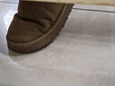 回力女鞋雪地靴女冬季新款加绒保暖棉鞋短靴 0835 卡其色｜中筒款 38 实拍图