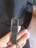 汽车钥匙扣男士腰挂件个性牛皮创意钥匙圈大众丰田福特礼品定制 913-皮宽1.3CM（2个） 实拍图