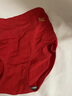 猫人内裤女士本命年红色高腰纯棉档石墨烯抗菌结婚全棉女式内三角裤头 254中腰【4条装】送平安符 XL 【建议120-140斤】 实拍图