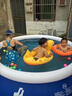 INTEX大型充气游泳池家用小孩婴儿戏水池户外加厚养鱼池宝宝家用泳池 直径183*高51CM 实拍图