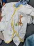 婧麒（JOYNCLEON）新生婴儿衣服春秋宝宝纯棉连体衣无骨夏季居家内衣蝴蝶哈衣两件装 萌萌小鹿（两件装） 52cm 实拍图