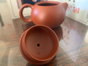 玉颐阁送礼佳品紫砂壶纯手工宜兴功夫名家刘浩原矿大红袍朱泥爱心西施 朱泥180cc 实拍图