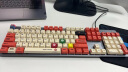 罗技（Logitech） K845机械键盘 有线游戏键盘 104键DIY键帽电竞键盘吃鸡键盘 K845红轴【童年回忆正派】 实拍图