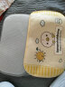 越贝乐 婴儿枕头宝宝夏季冰丝透气凉席枕套 0-1-6个月新生儿童网洞枕芯 黄色小鸭子（36*22cm建议0-2岁） 实拍图