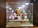 BrickLight盲盒收纳展示架防尘罩公仔柜子泡泡玛特展示盒亚克力手办收纳盒 【加大款】4层阶梯 约放24人 实拍图